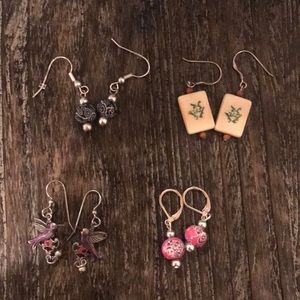 Assortment of earrings
